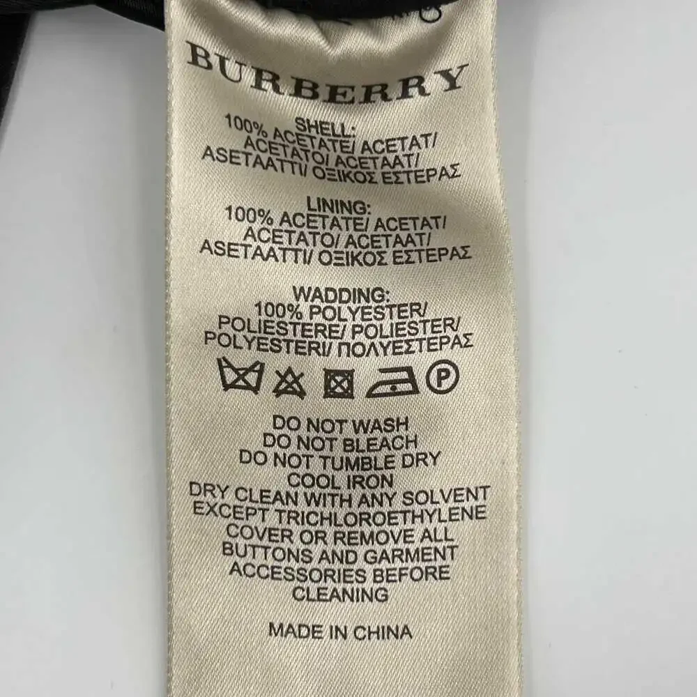 Burberry Brit Black Trench Coat | Women’s Regular 4 - Picture 4 of 11